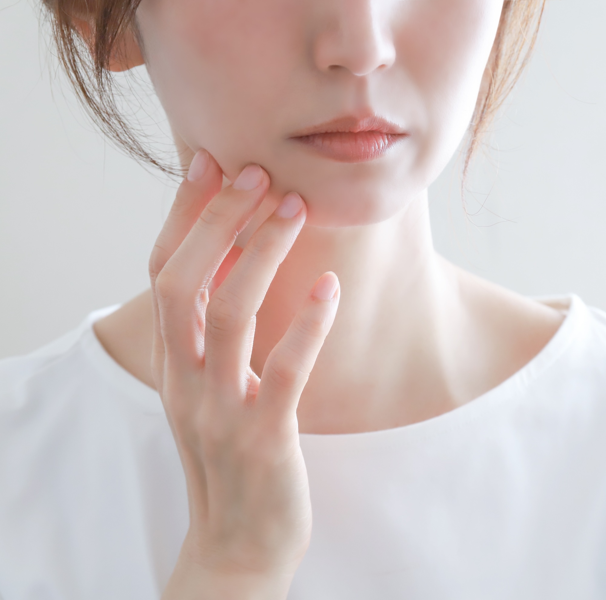 外的刺激で敏感な肌